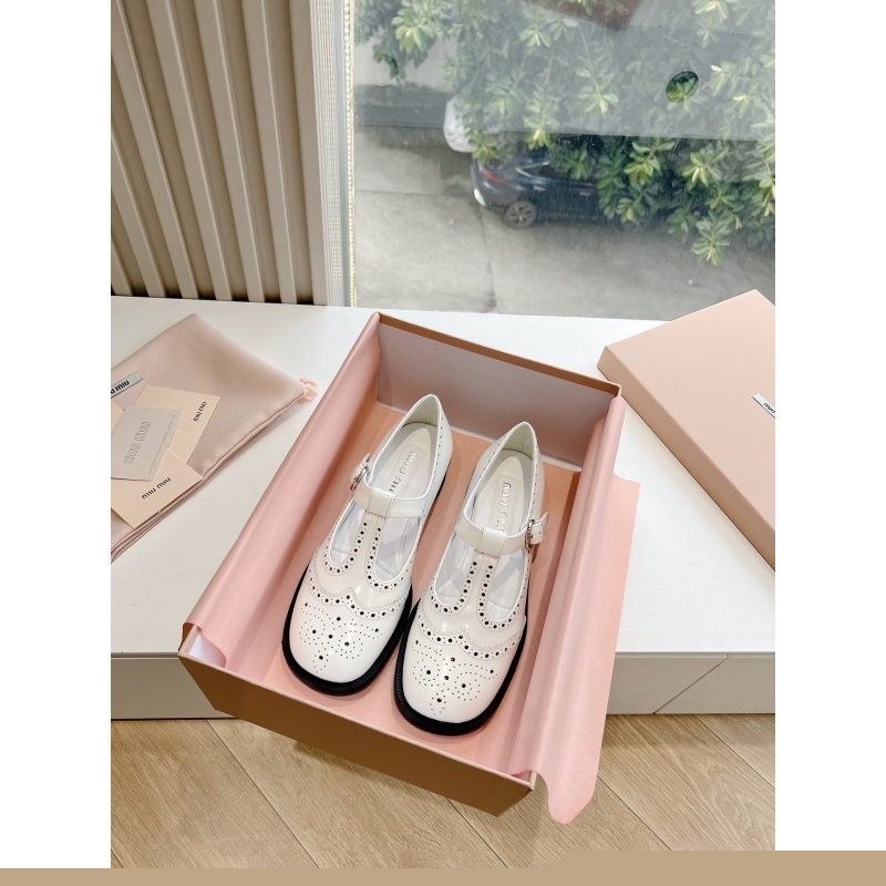 Miu Miu Leather Shoes
